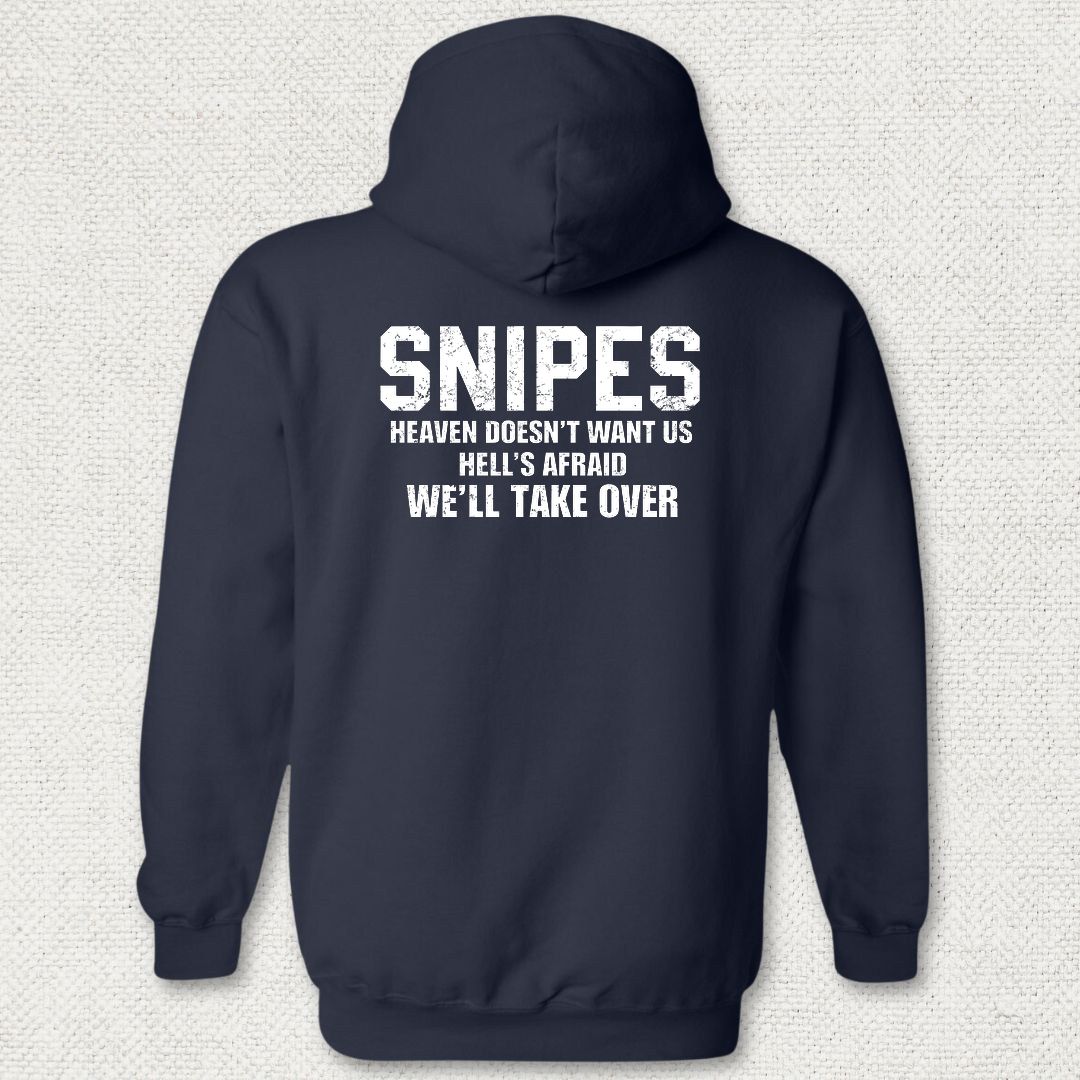 Snipes - Hell's Afraid Hoodie - Navy
