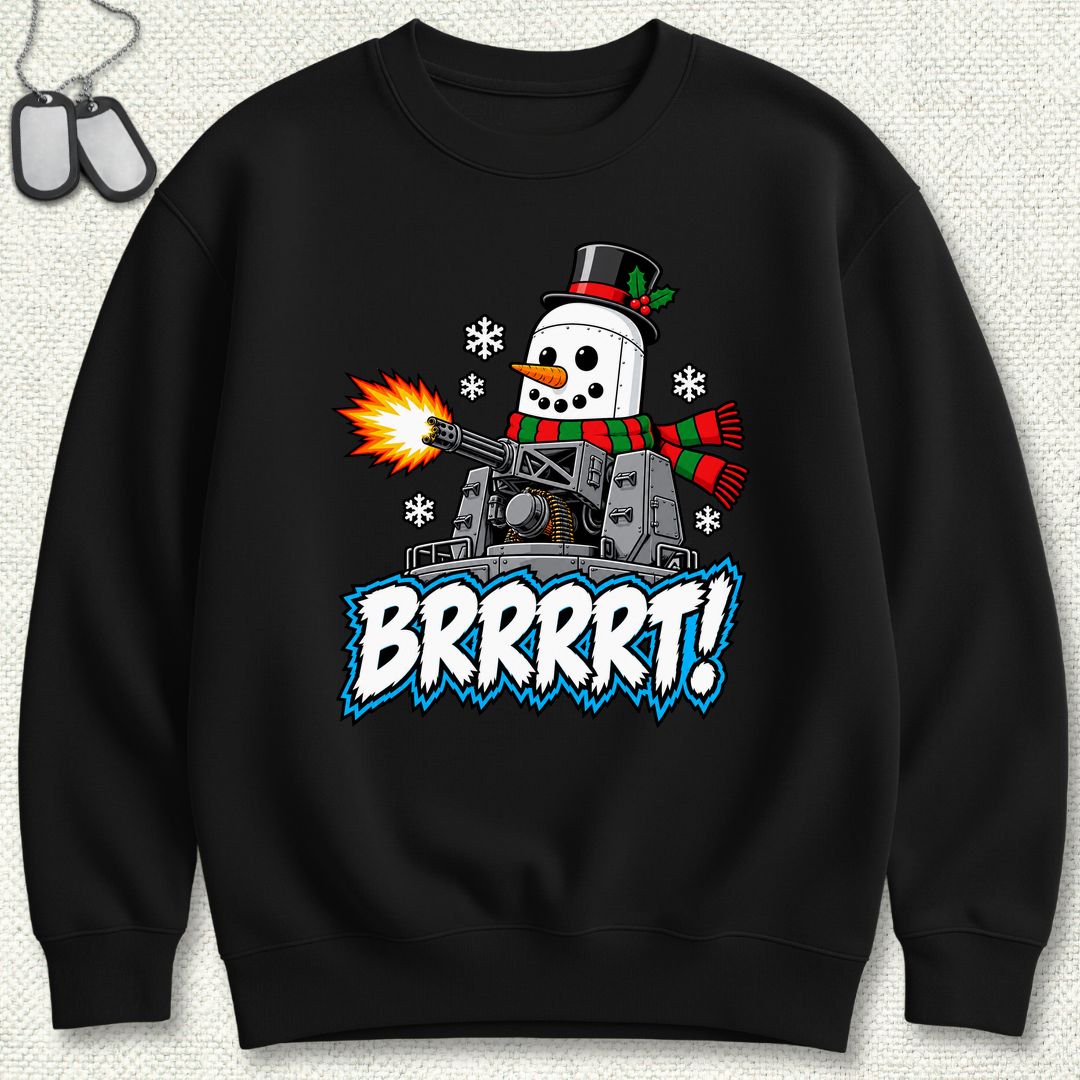 Snowball BRRRRT! Sweatshirt - Black