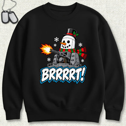 Snowball BRRRRT! Sweatshirt - Black