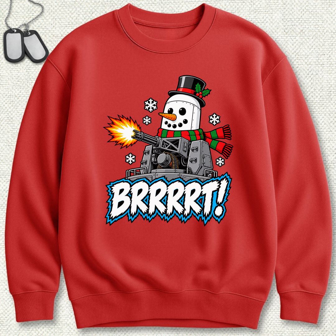 Snowball BRRRRT! Sweatshirt - Red