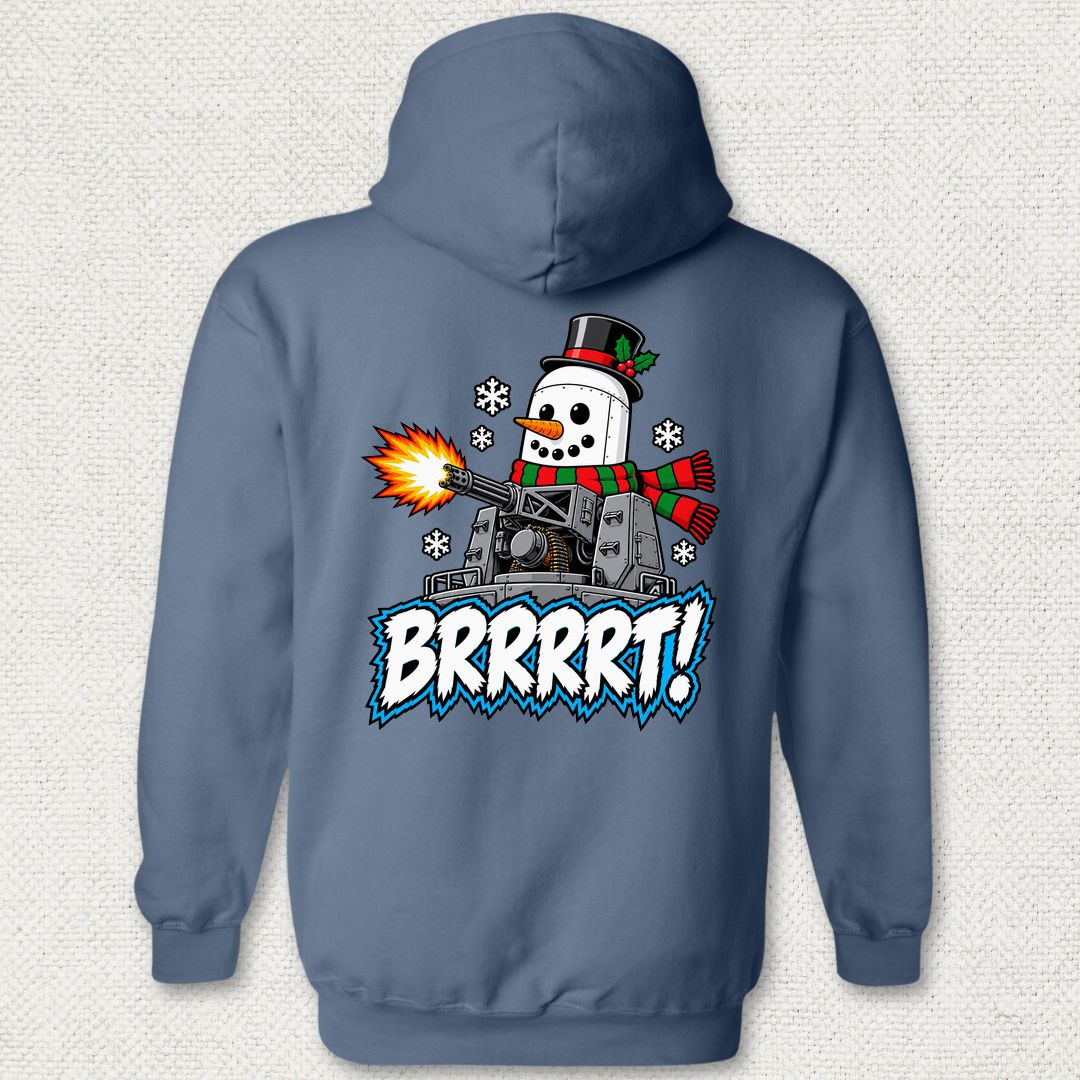 Snowball BRRRRT! Hoodie - Heather Navy