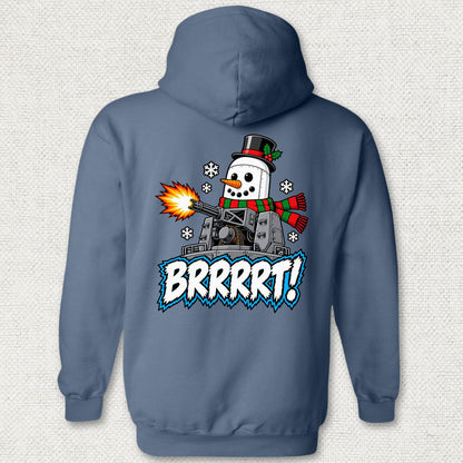 Snowball BRRRRT! Hoodie - Heather Navy