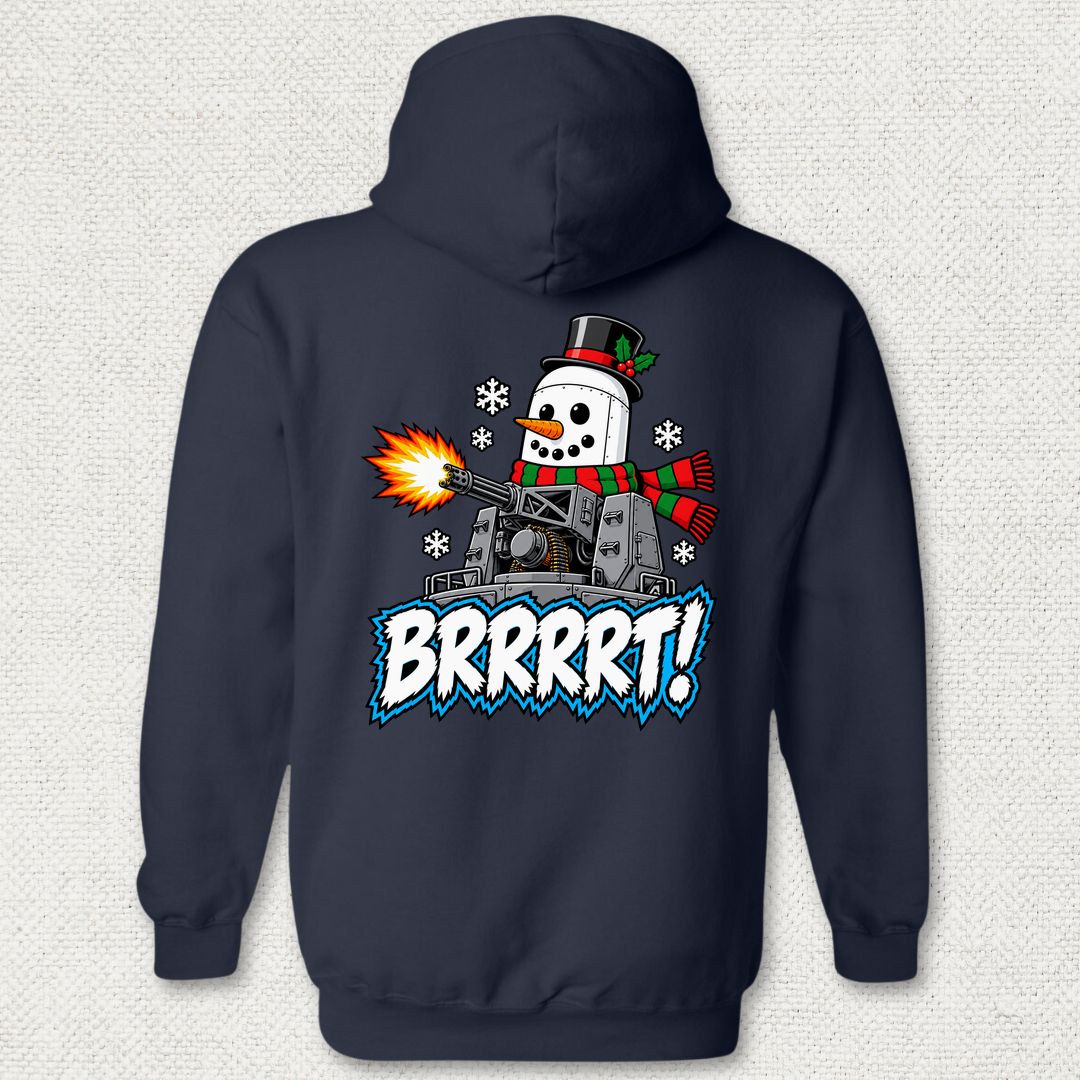 Snowball BRRRRT! Hoodie - Navy