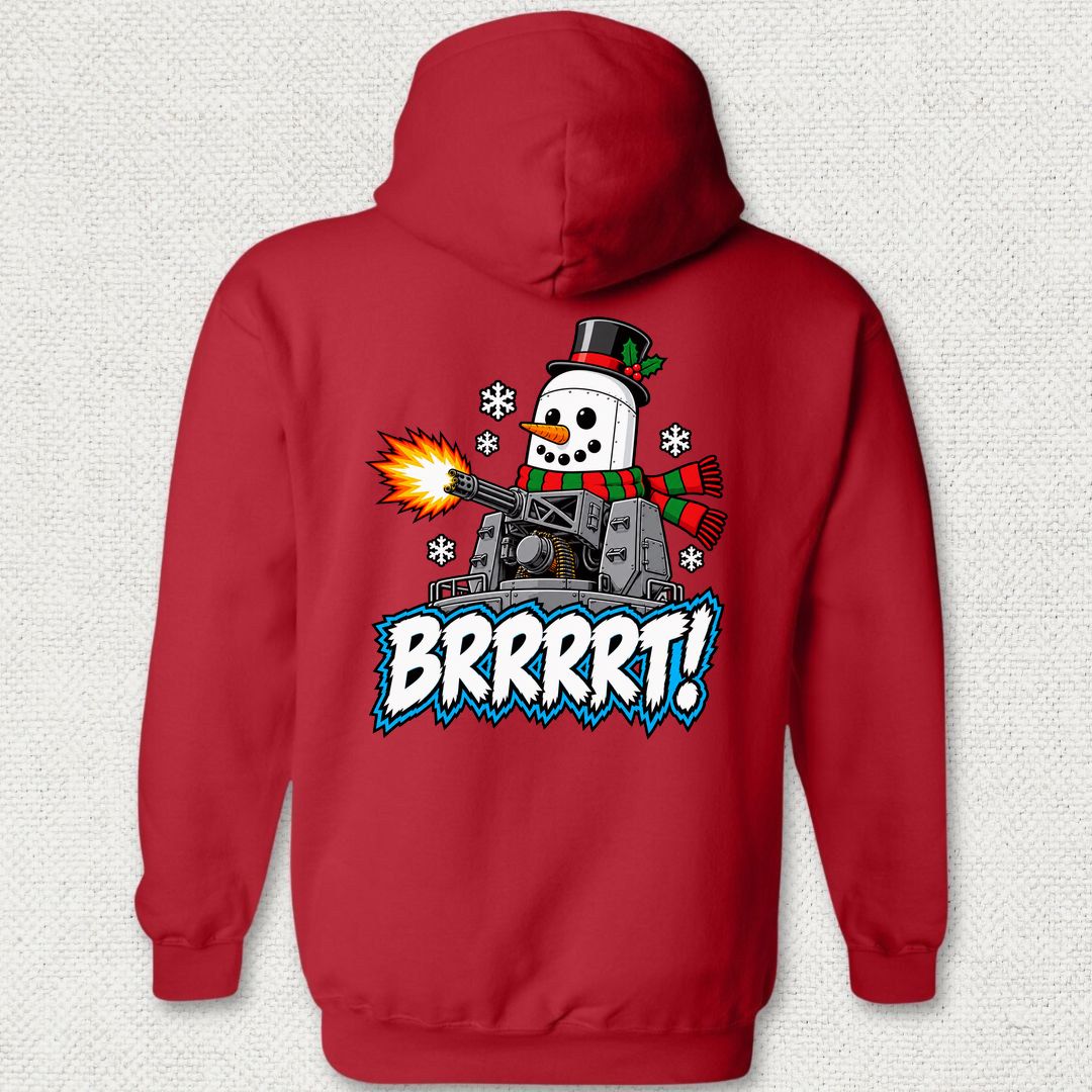 Snowball BRRRRT! Hoodie - Red