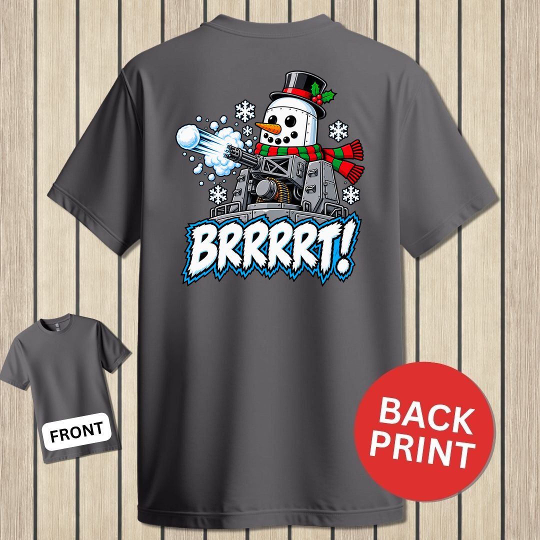 Snowman BRRRRT! - Charcoal
