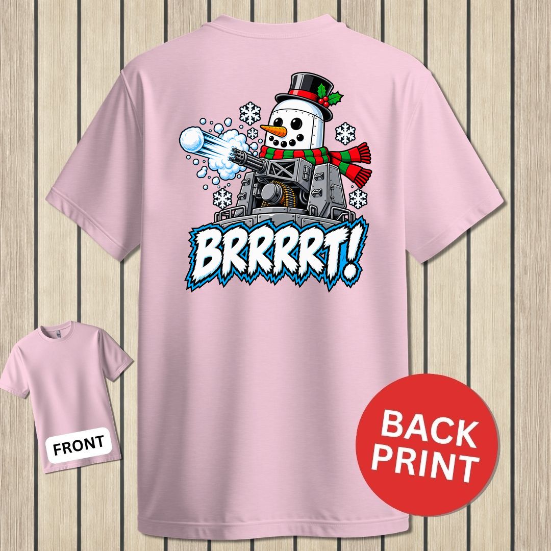 Snowman BRRRRT! - Pink