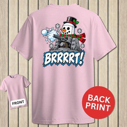 Snowman BRRRRT! - Pink