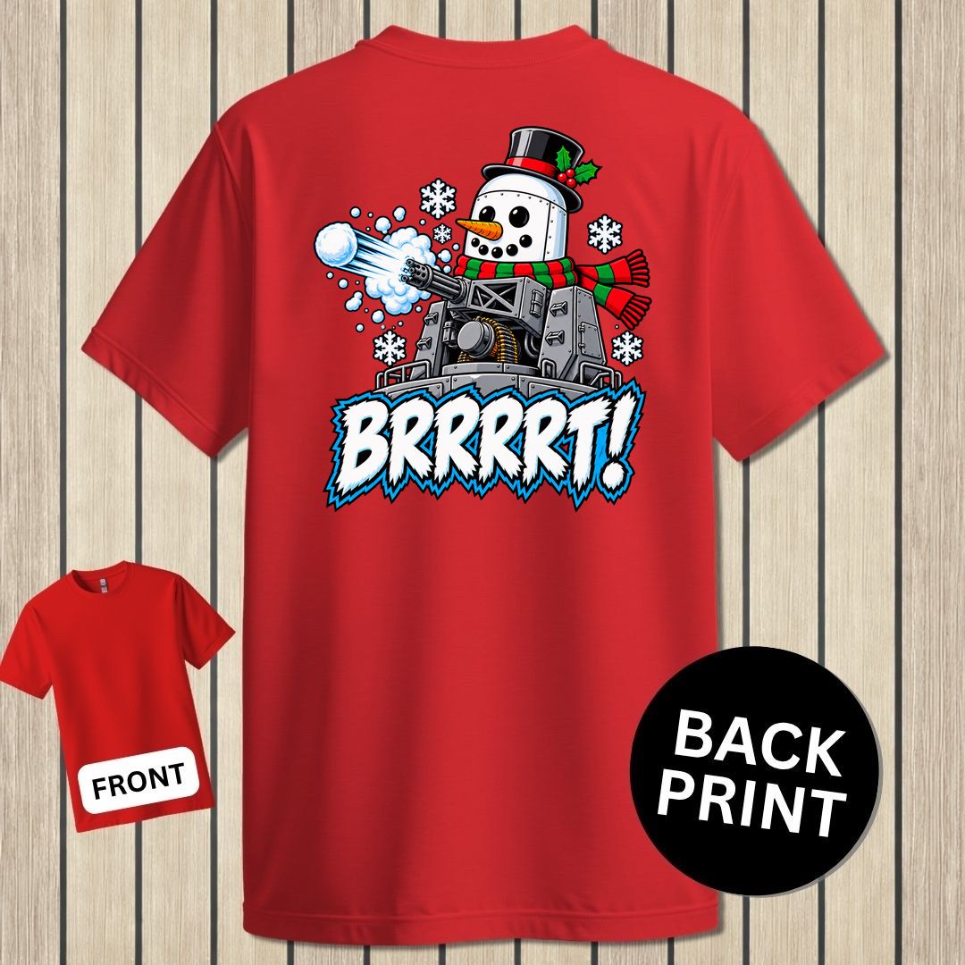 Snowman BRRRRT! - Red