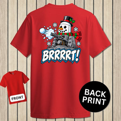 Snowman BRRRRT! - Red