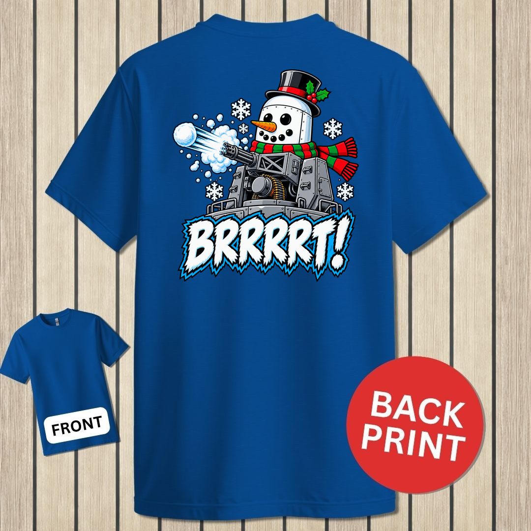 Snowman BRRRRT! - Royal Blue