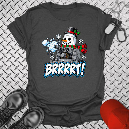 Snowman BRRRRT! - Dark Heather