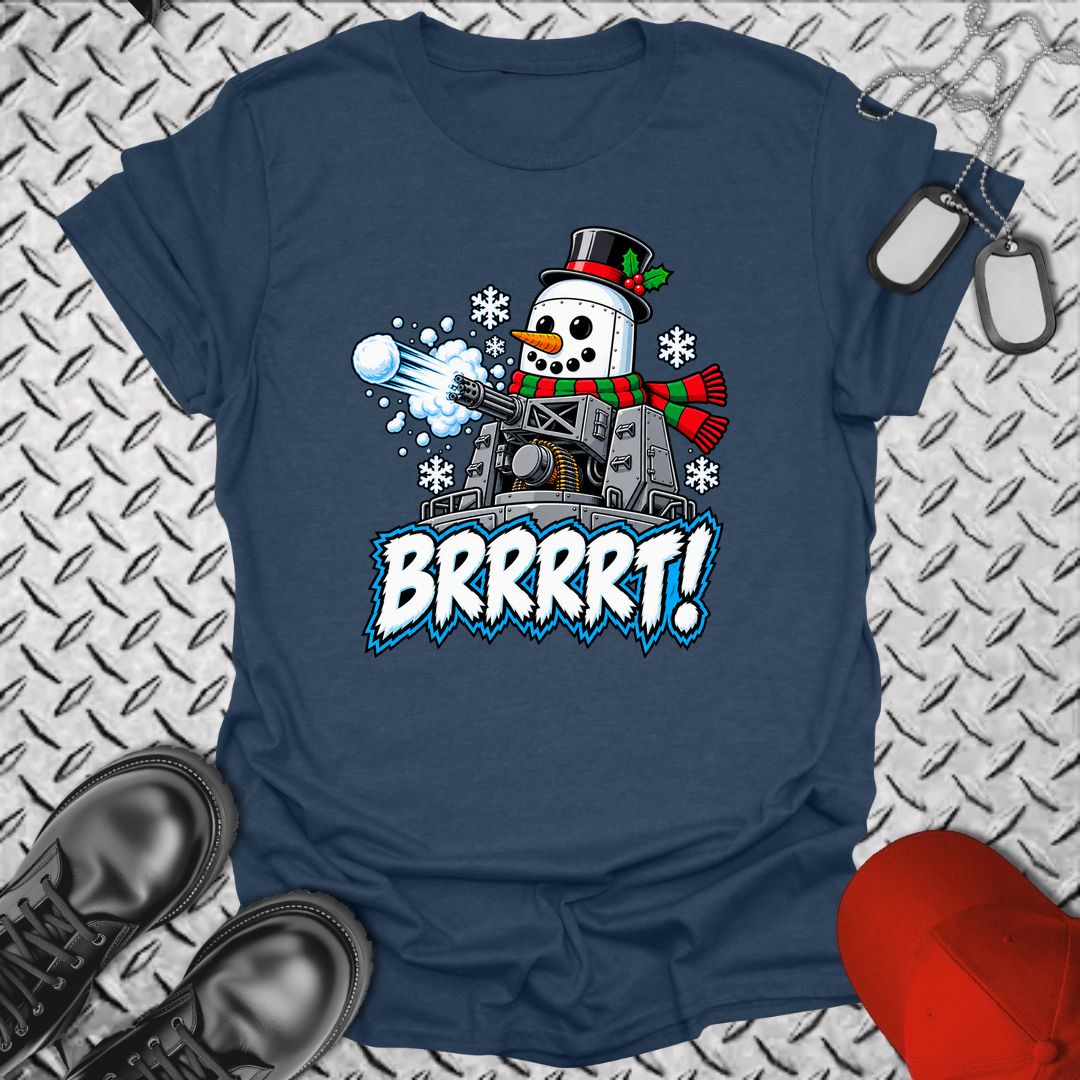 Snowman BRRRRT! - Heather Navy