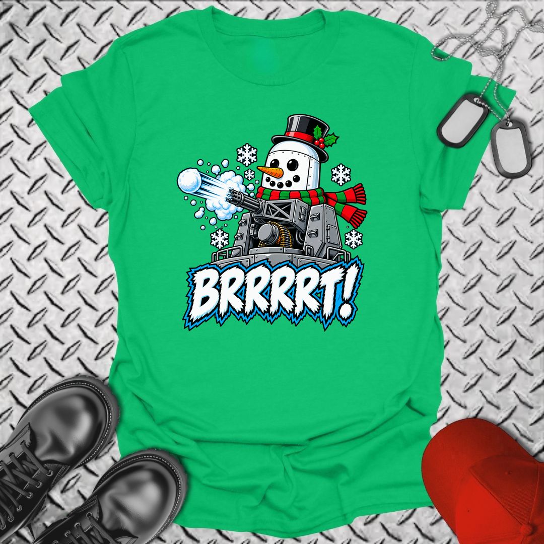 Snowman BRRRRT! - Irish Green