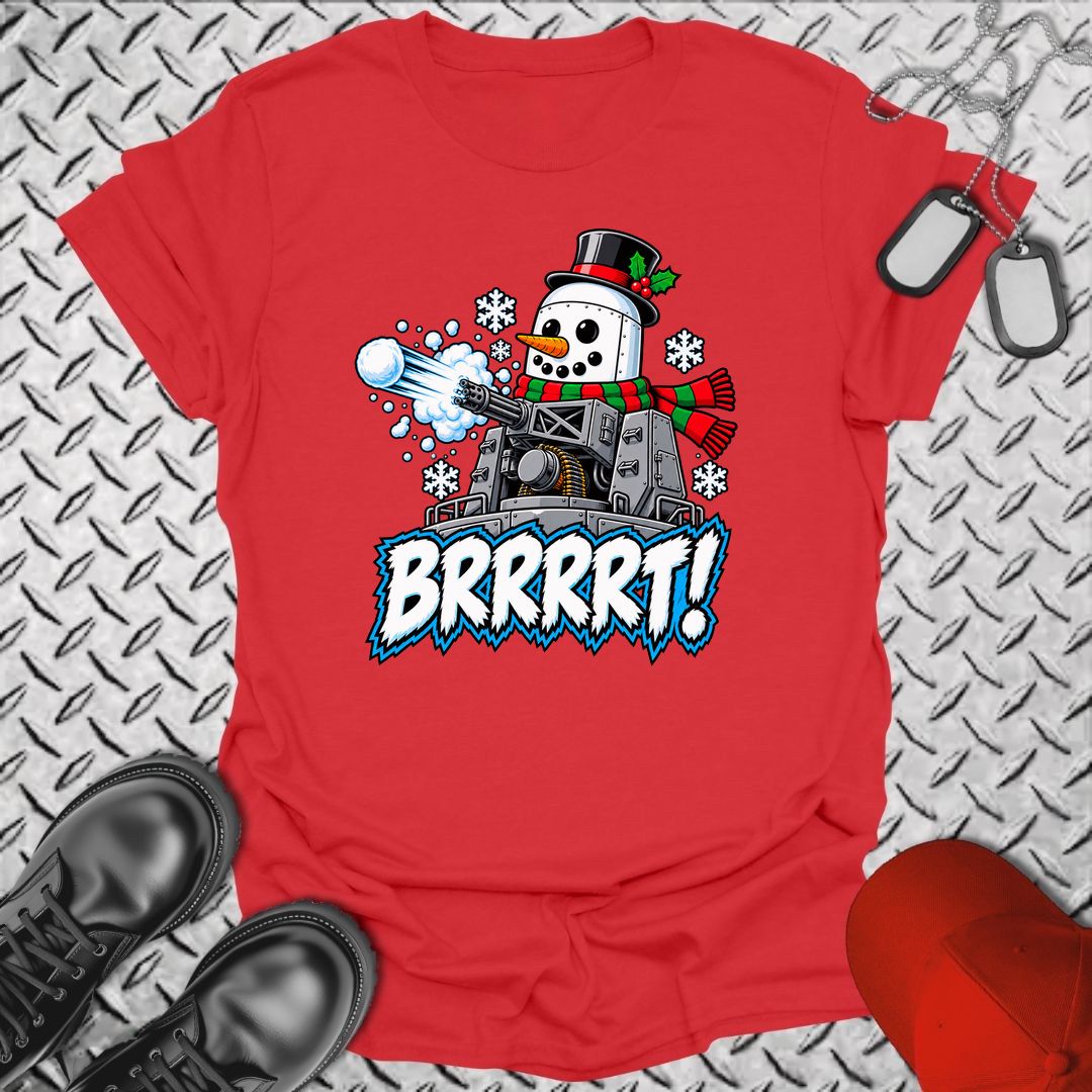 Snowman BRRRRT! - Red