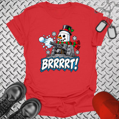 Snowman BRRRRT! - Red
