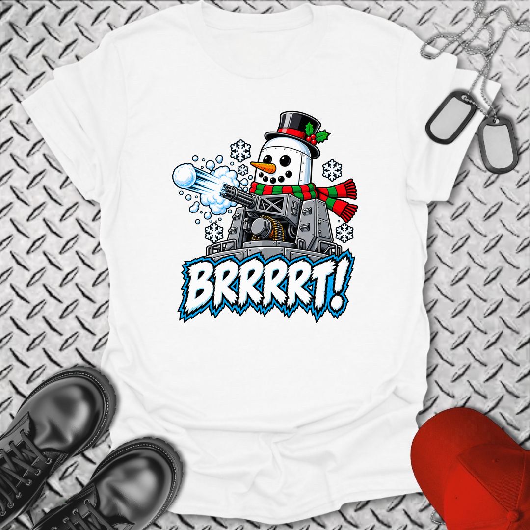 Snowman BRRRRT! - White