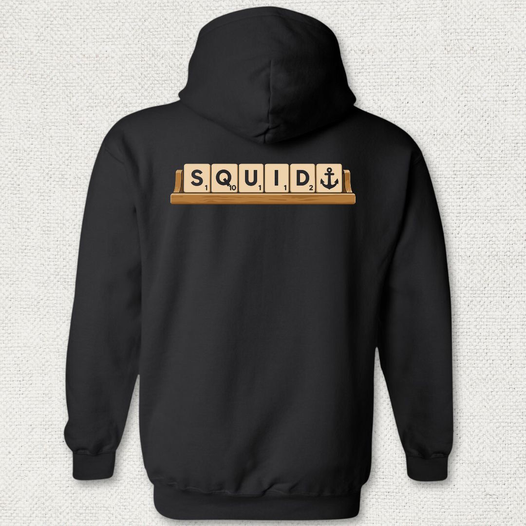 Squid Tiles Hoodie - Black