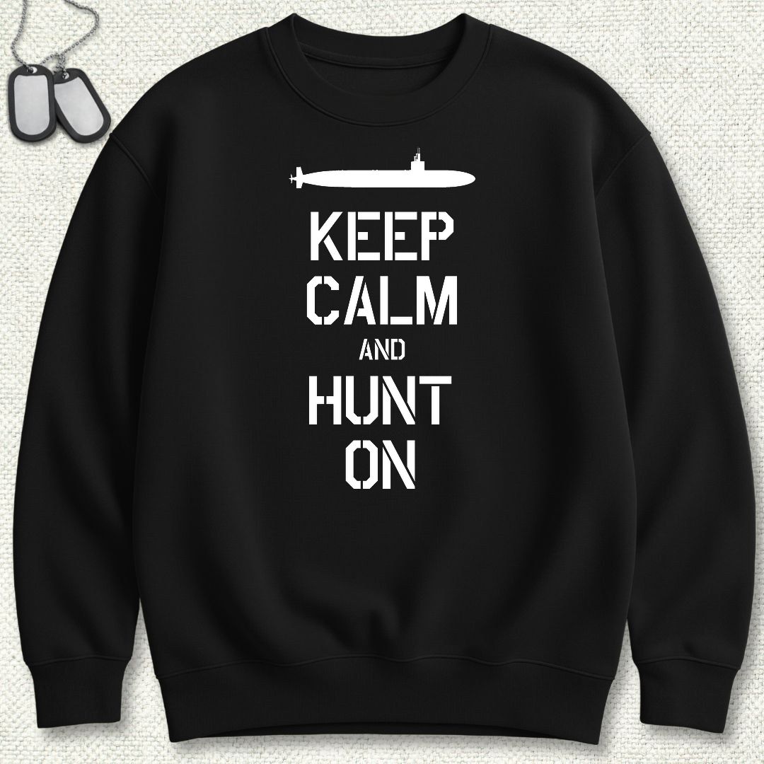 SSN - Keep Calm Sweatshirt - Black