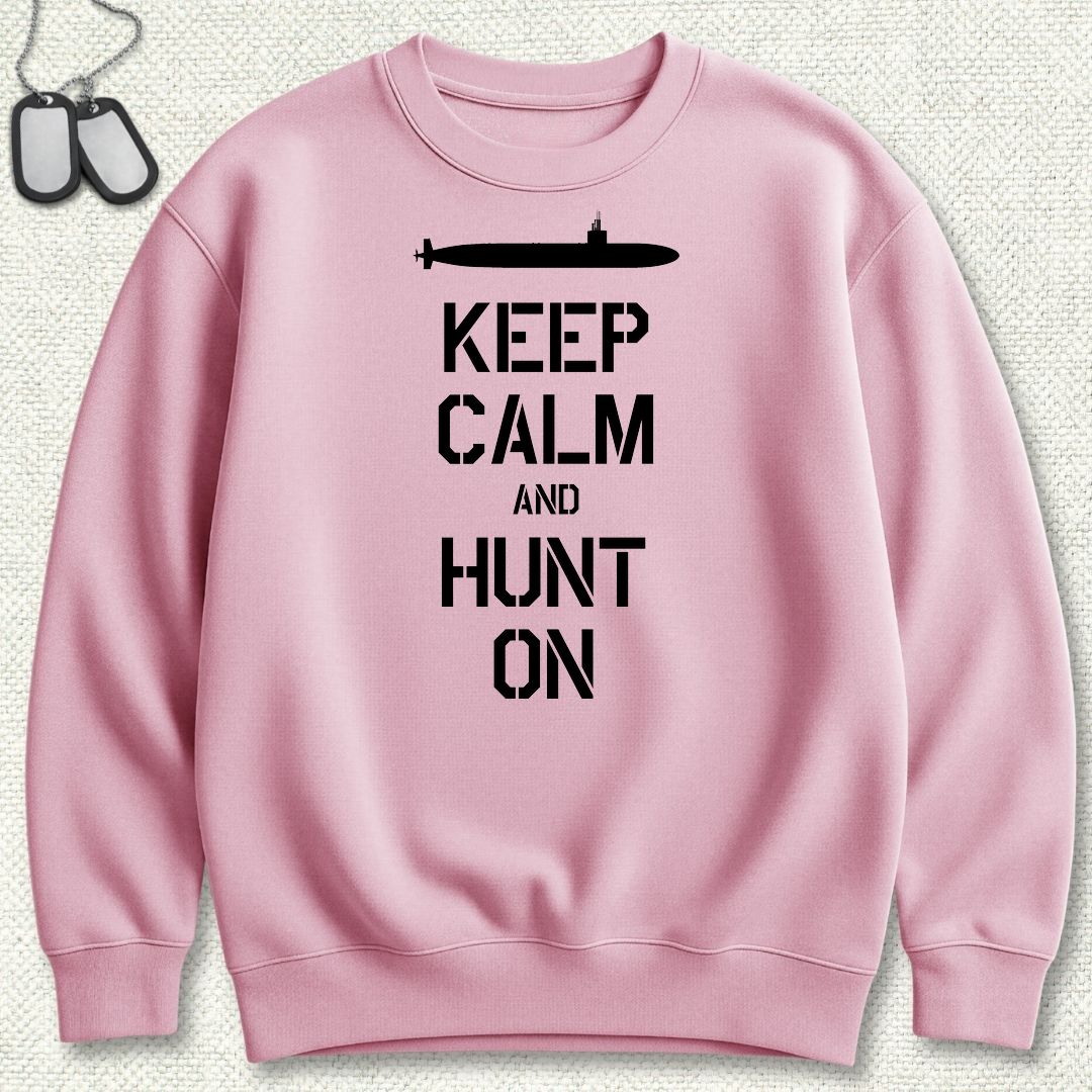 SSN - Keep Calm Sweatshirt - Pink