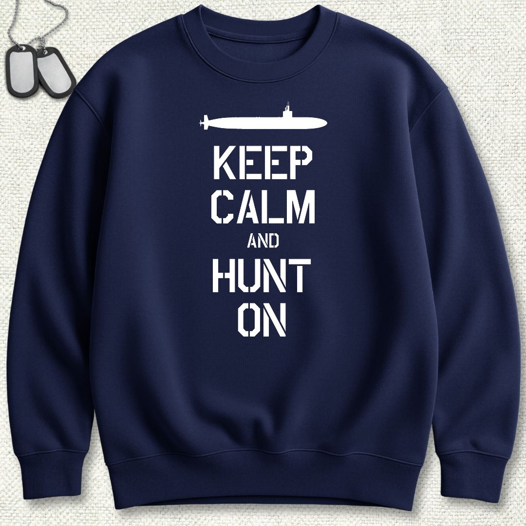 SSN - Keep Calm Sweatshirt - Navy