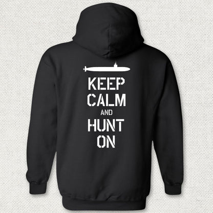 SSN - Keep Calm Hoodie - Black