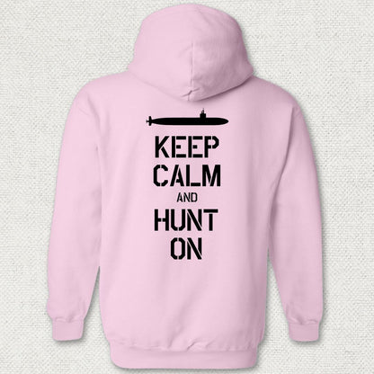 SSN - Keep Calm Hoodie - Pink