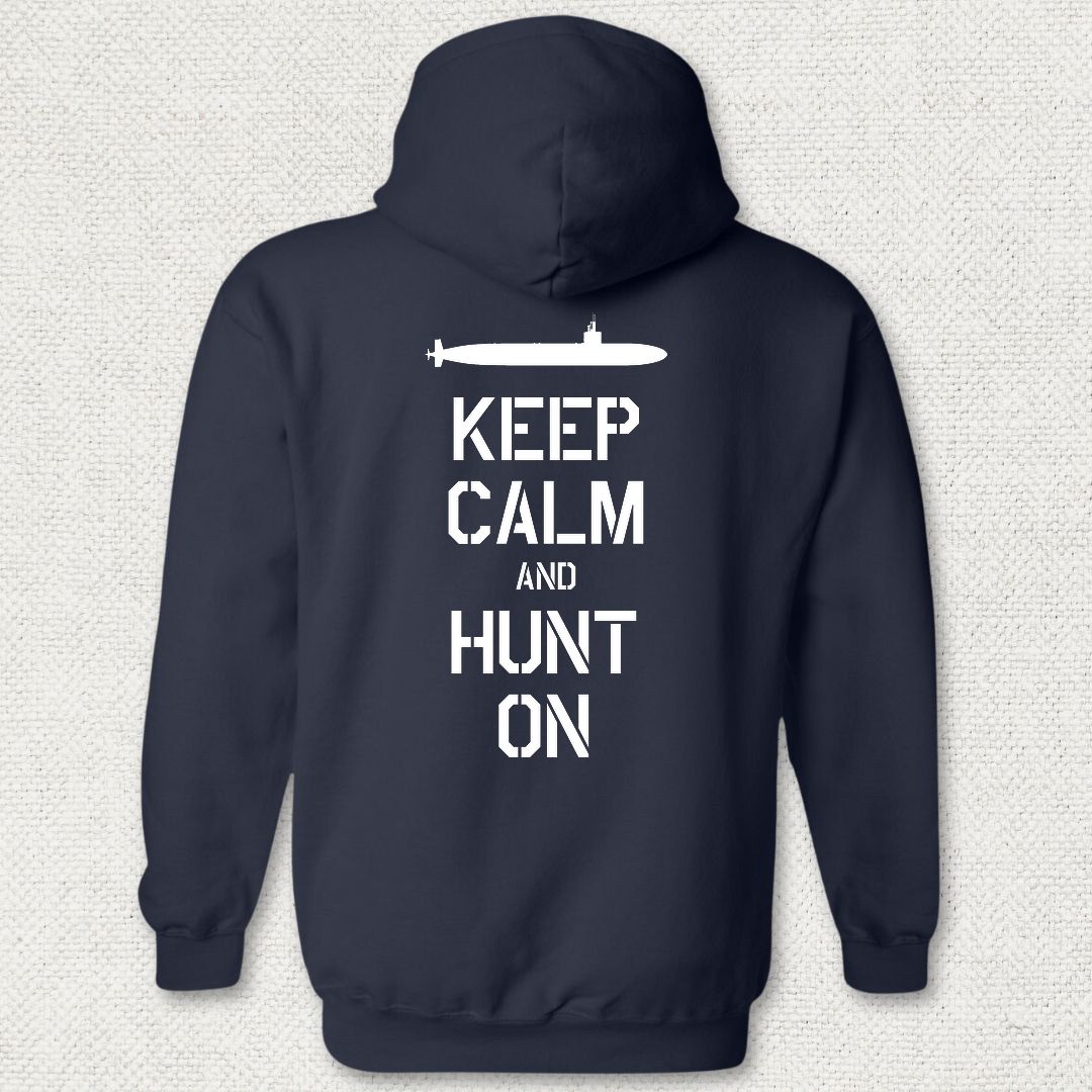 SSN - Keep Calm Hoodie - Navy