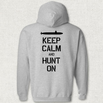 SSN - Keep Calm Hoodie - Sport Grey