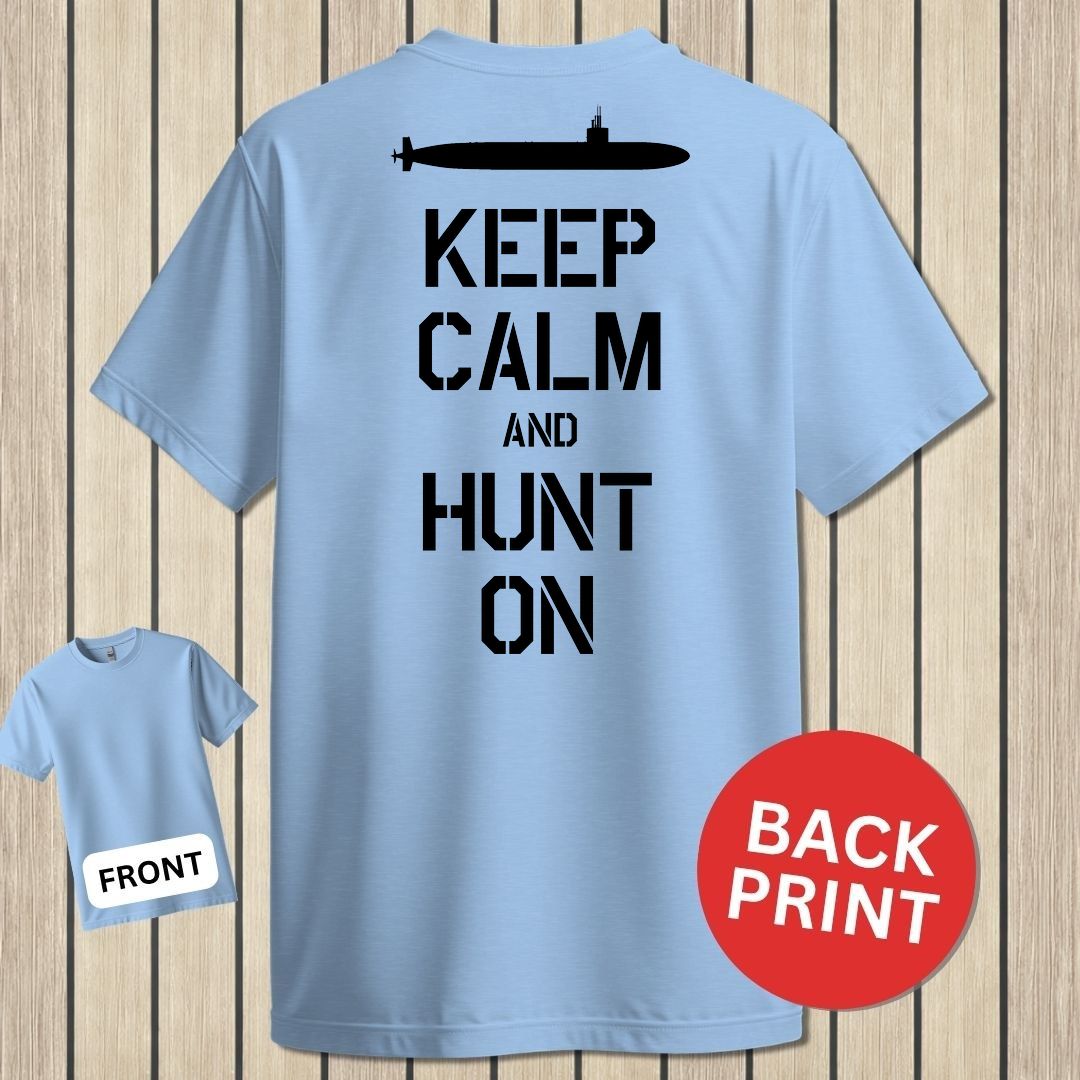 SSN - Keep Calm - Light Blue