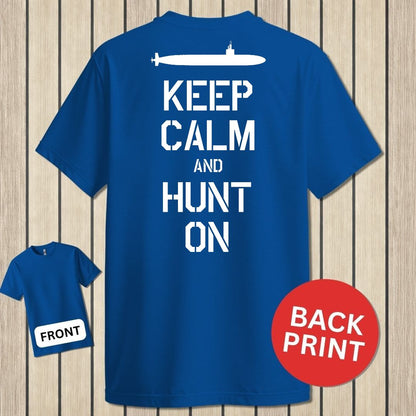 SSN - Keep Calm - Royal Blue