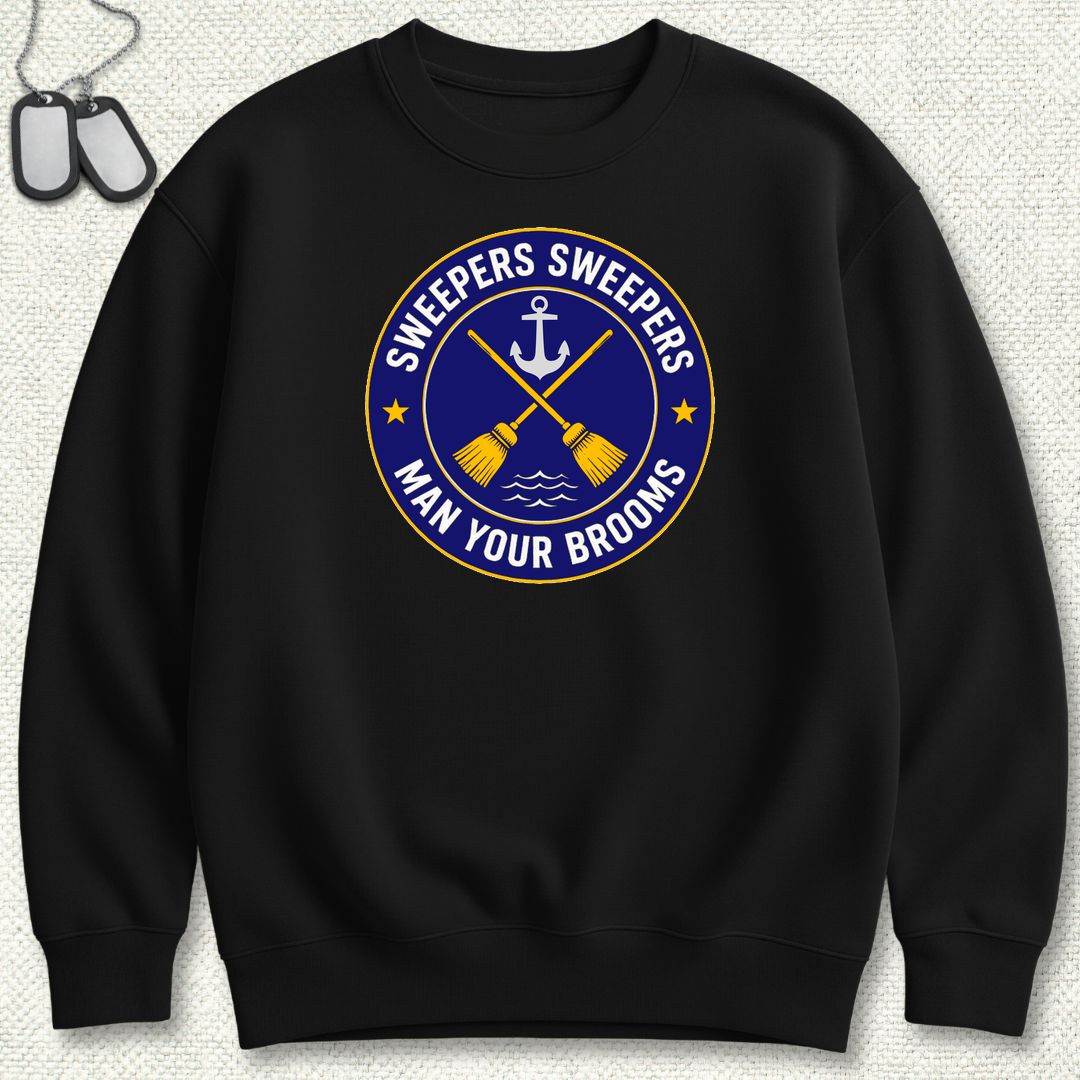 Sweepers Sweepers Sweatshirt - Black