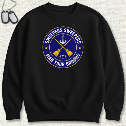 Sweepers Sweepers Sweatshirt - Black
