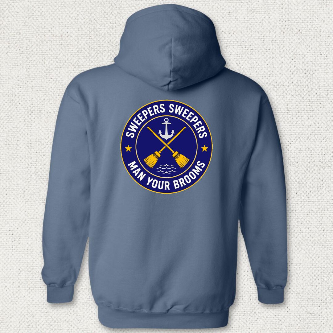 Sweepers Sweepers Hoodie - Heather Navy