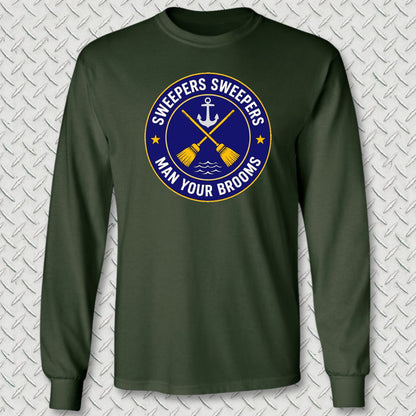 Sweepers Sweepers Long Sleeve Tee - Forest Green