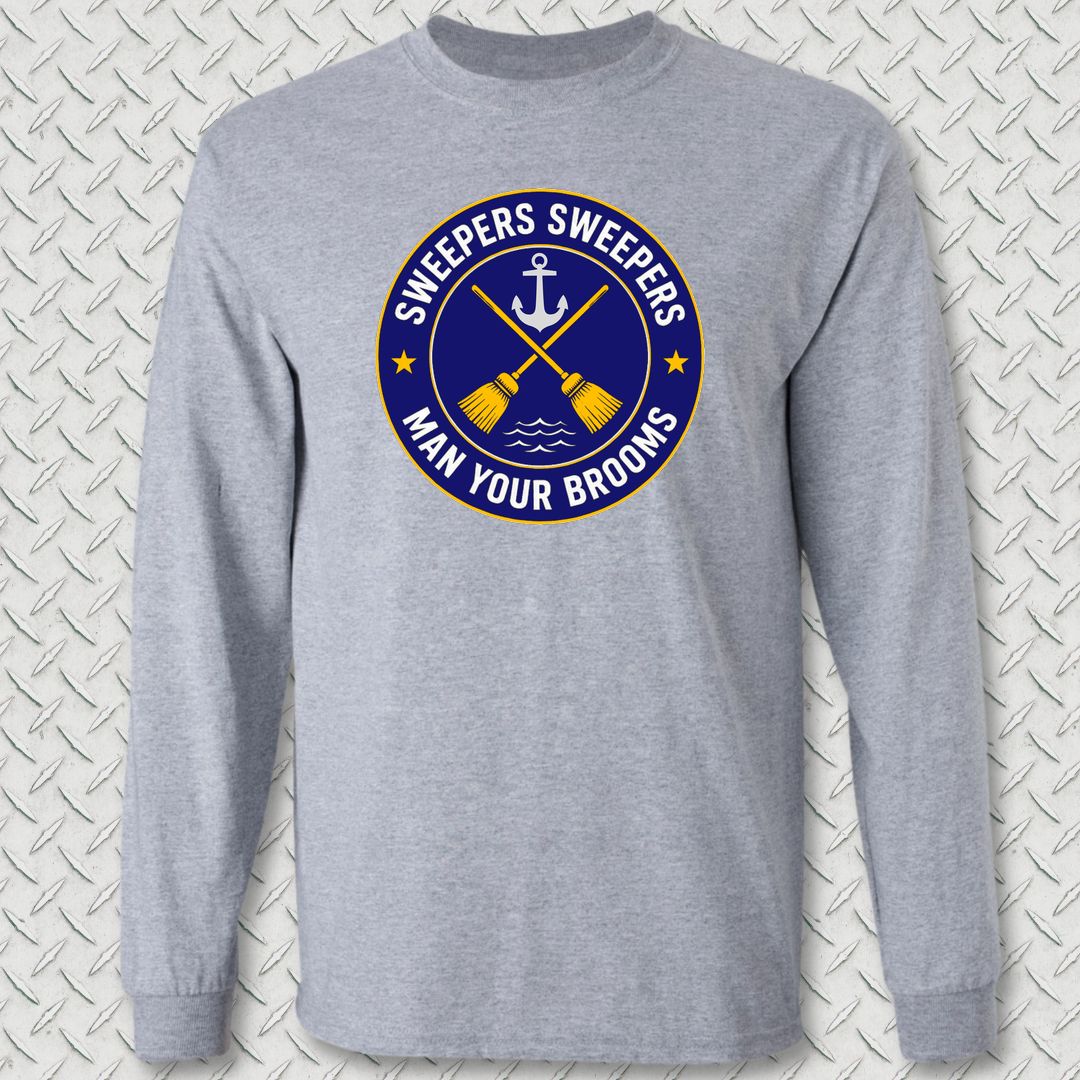 Sweepers Sweepers Long Sleeve Tee - Sport Grey