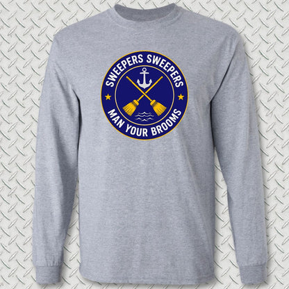 Sweepers Sweepers Long Sleeve Tee - Sport Grey