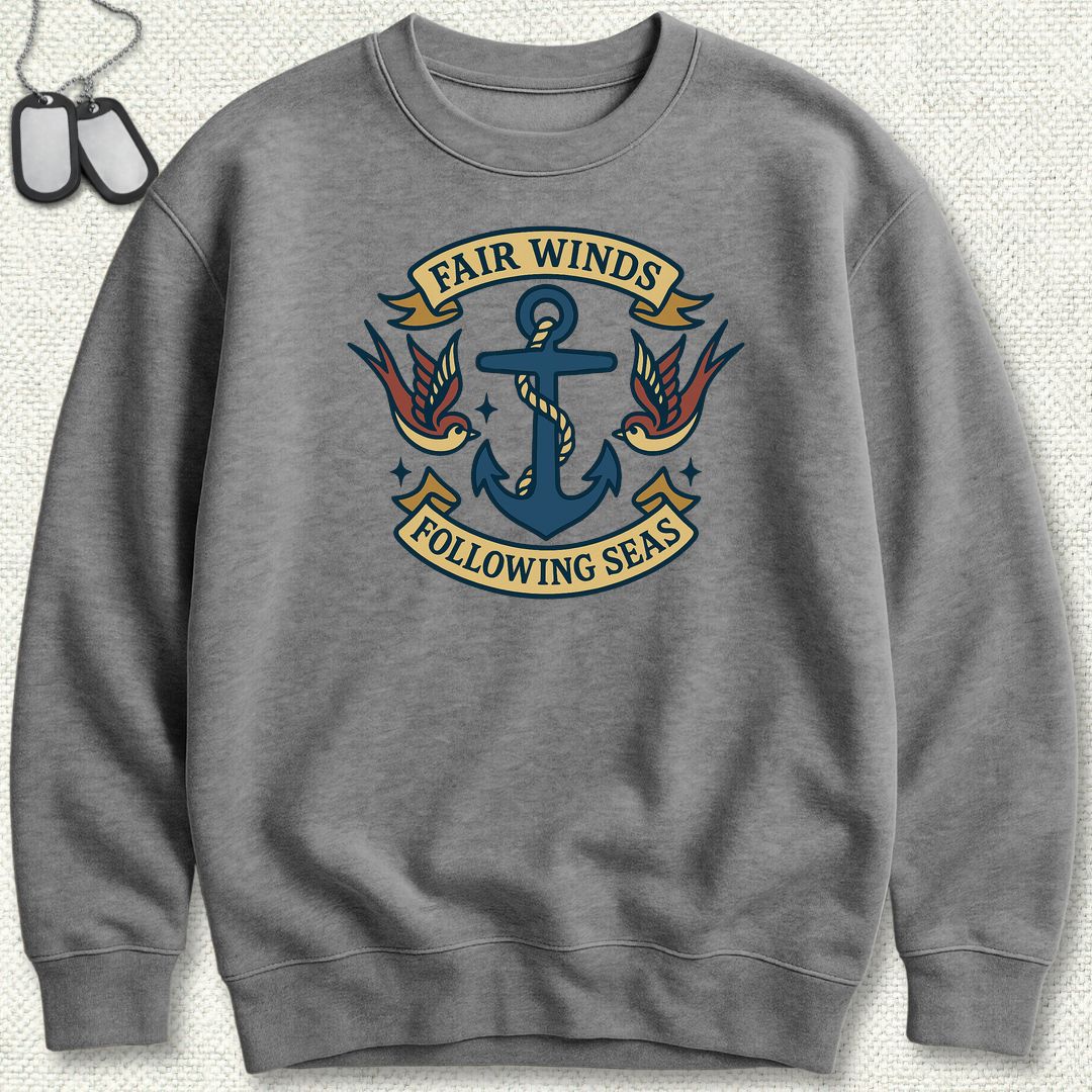 Tattoo - Fair Winds Sweatshirt - Graphite Heather