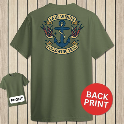 Tattoo - Fair Winds - Military Green