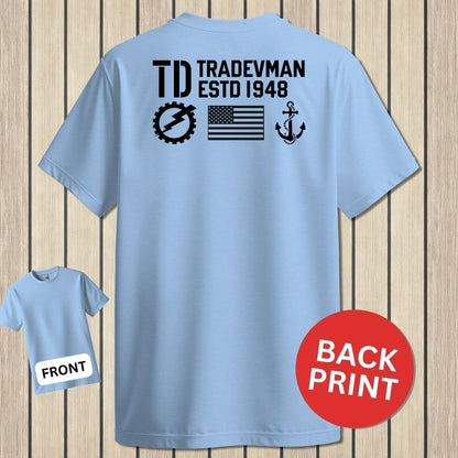 TD - Flag & Anchor - Light Blue