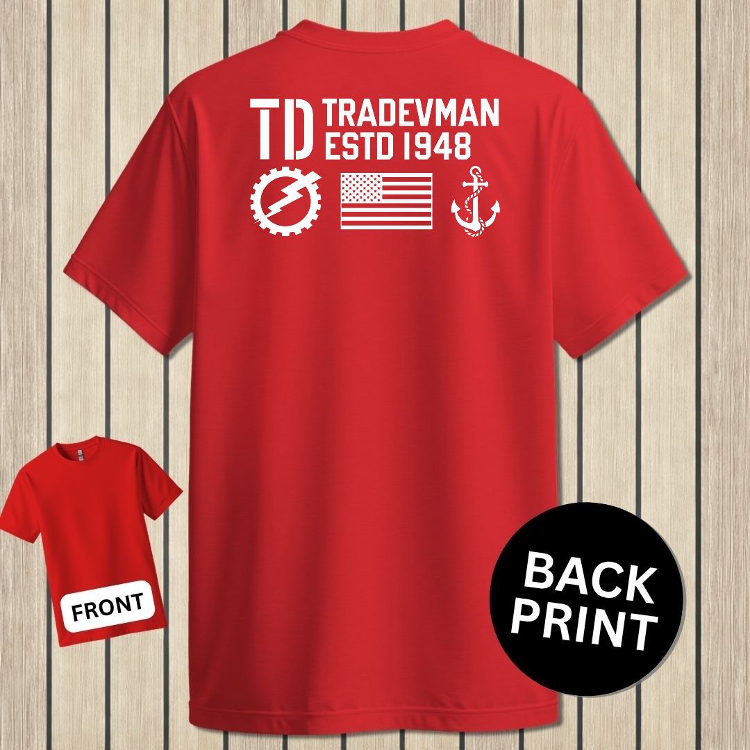 TD - Flag & Anchor - Red