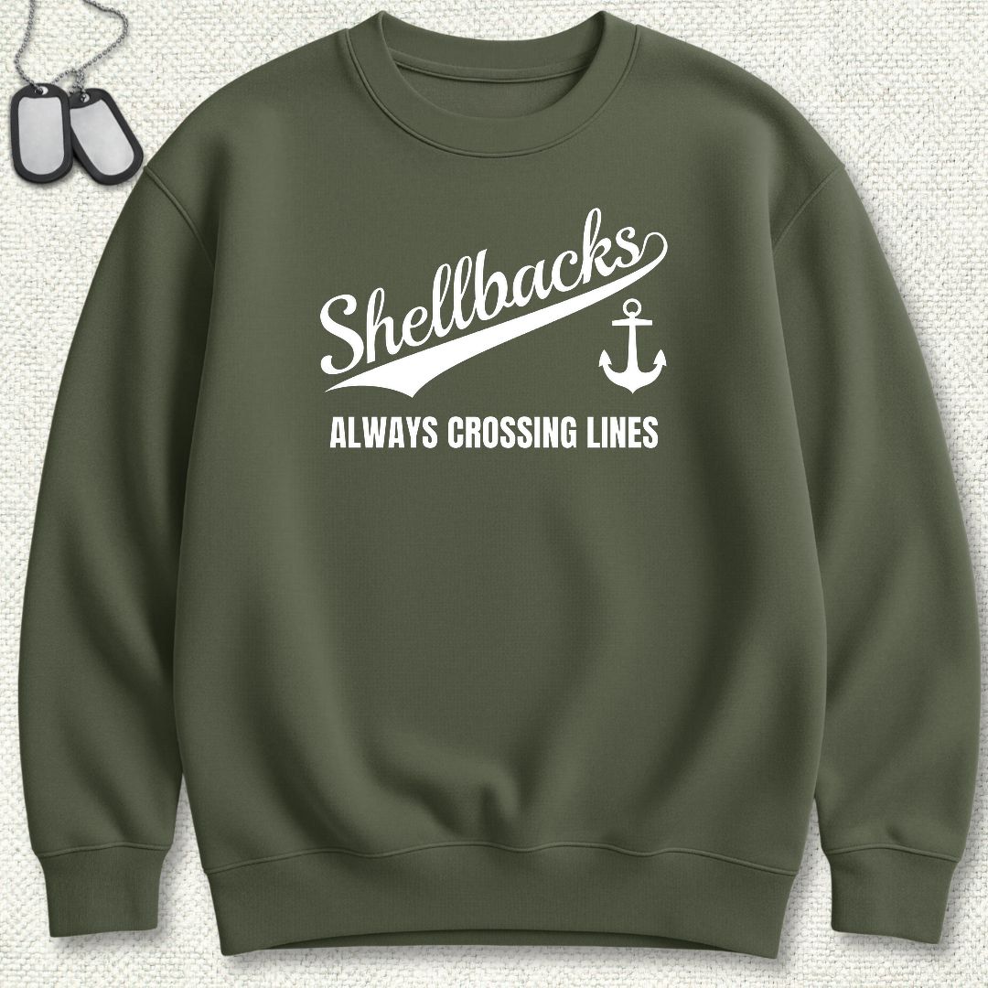 Team Shellbacks Sweatshirt - Military Green