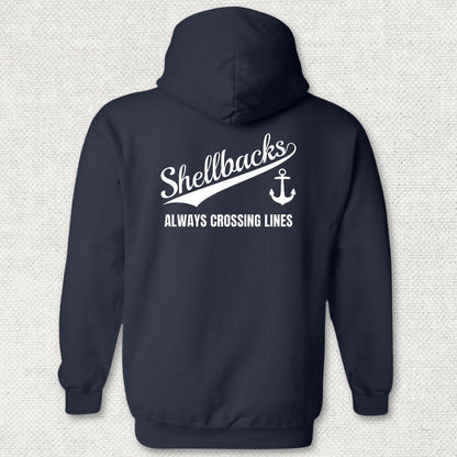 Team Shellbacks Hoodie - Navy