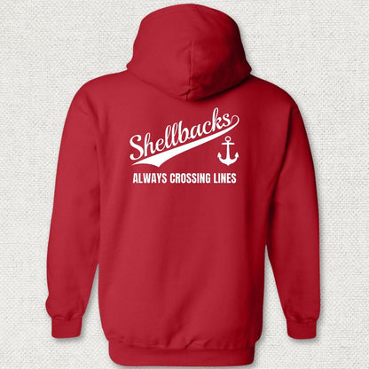 Team Shellbacks Hoodie - Red