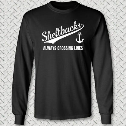 Team Shellbacks Long Sleeve Tee - Black