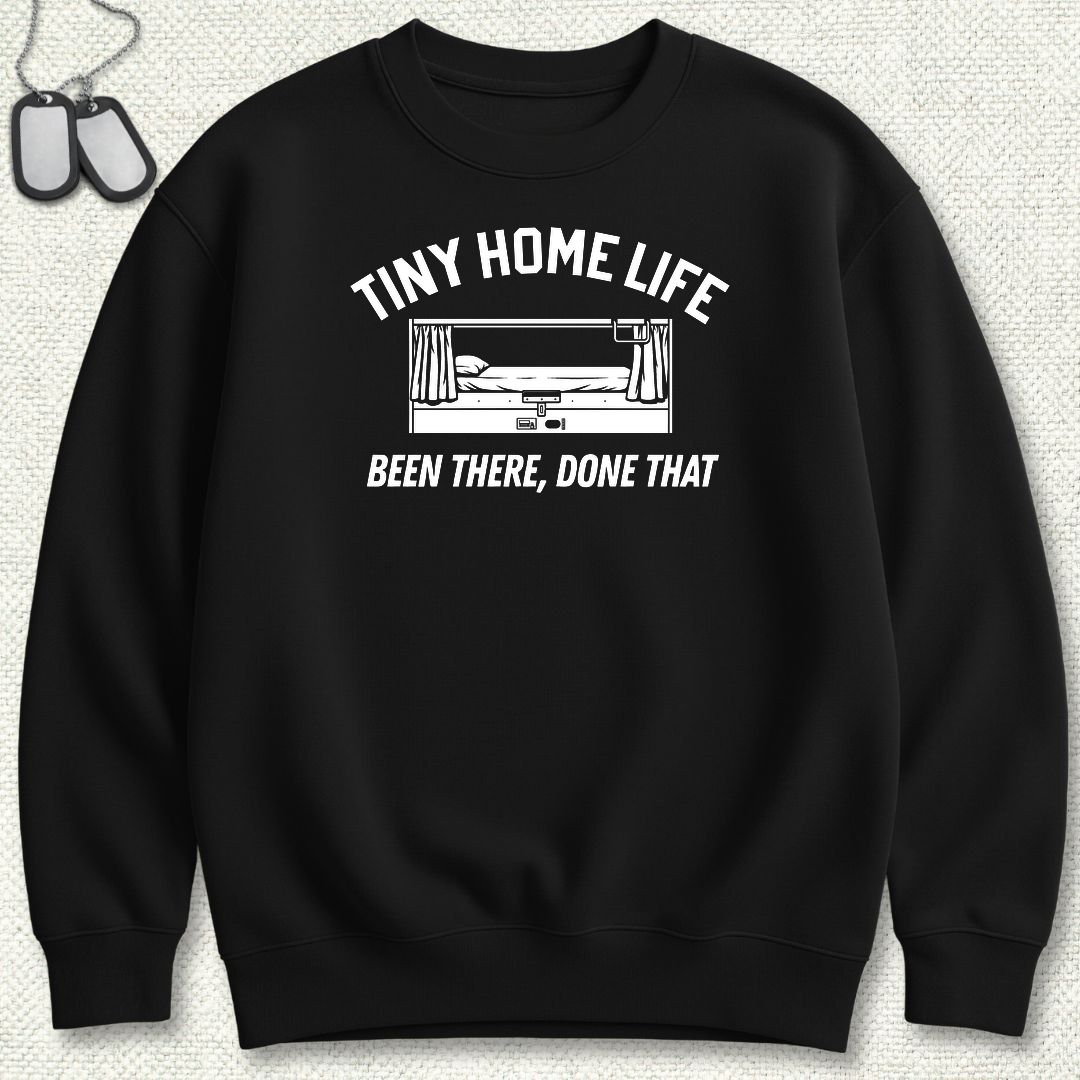 Tiny Home Life Sweatshirt - Black