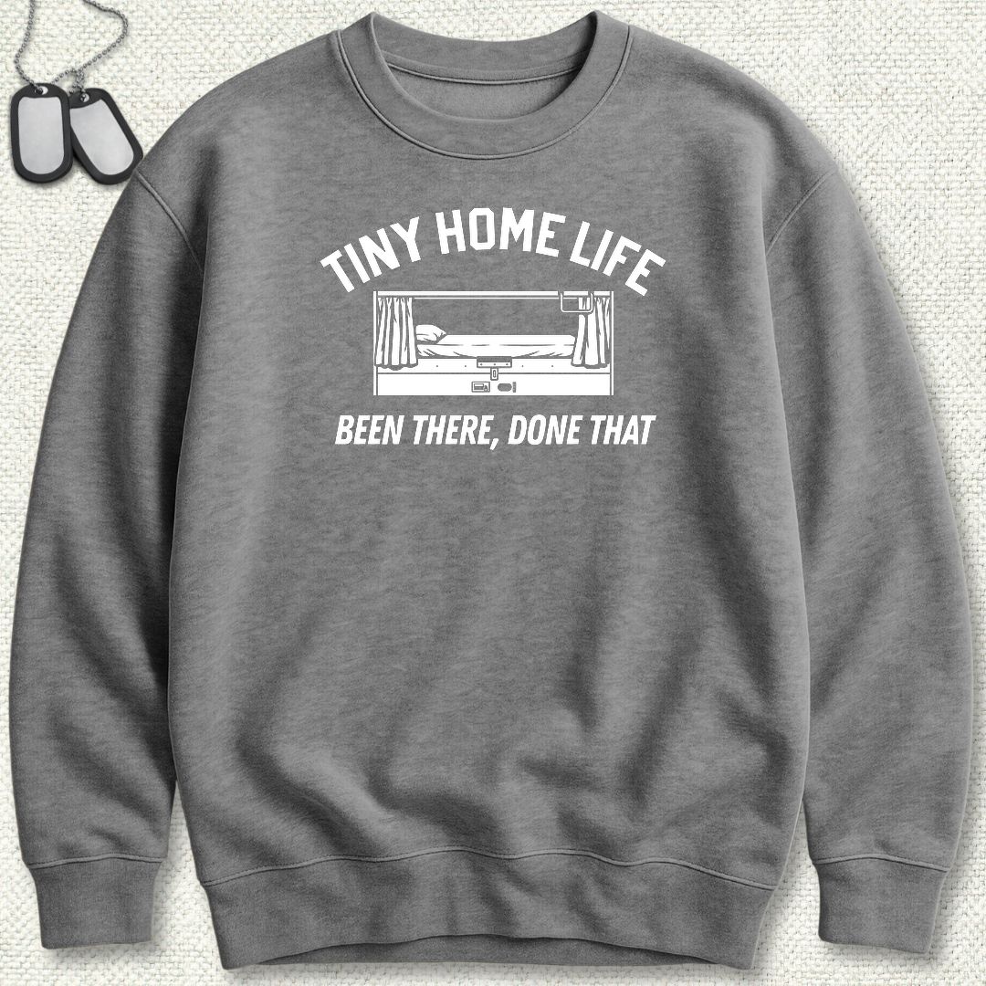 Tiny Home Life Sweatshirt - Graphite Heather