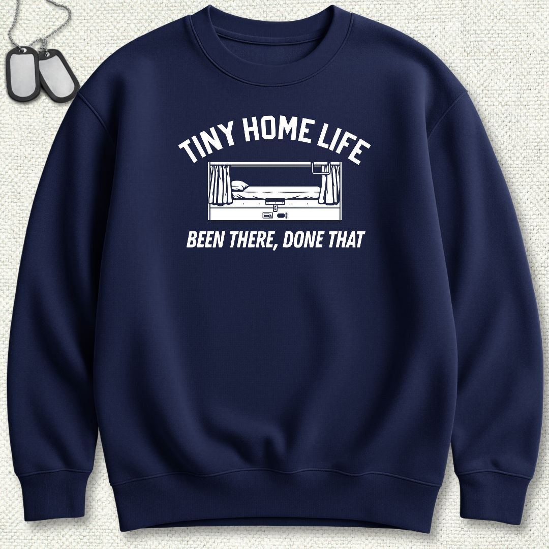 Tiny Home Life Sweatshirt - Navy