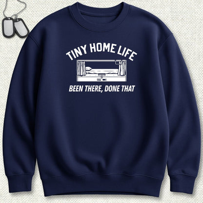 Tiny Home Life Sweatshirt - Navy
