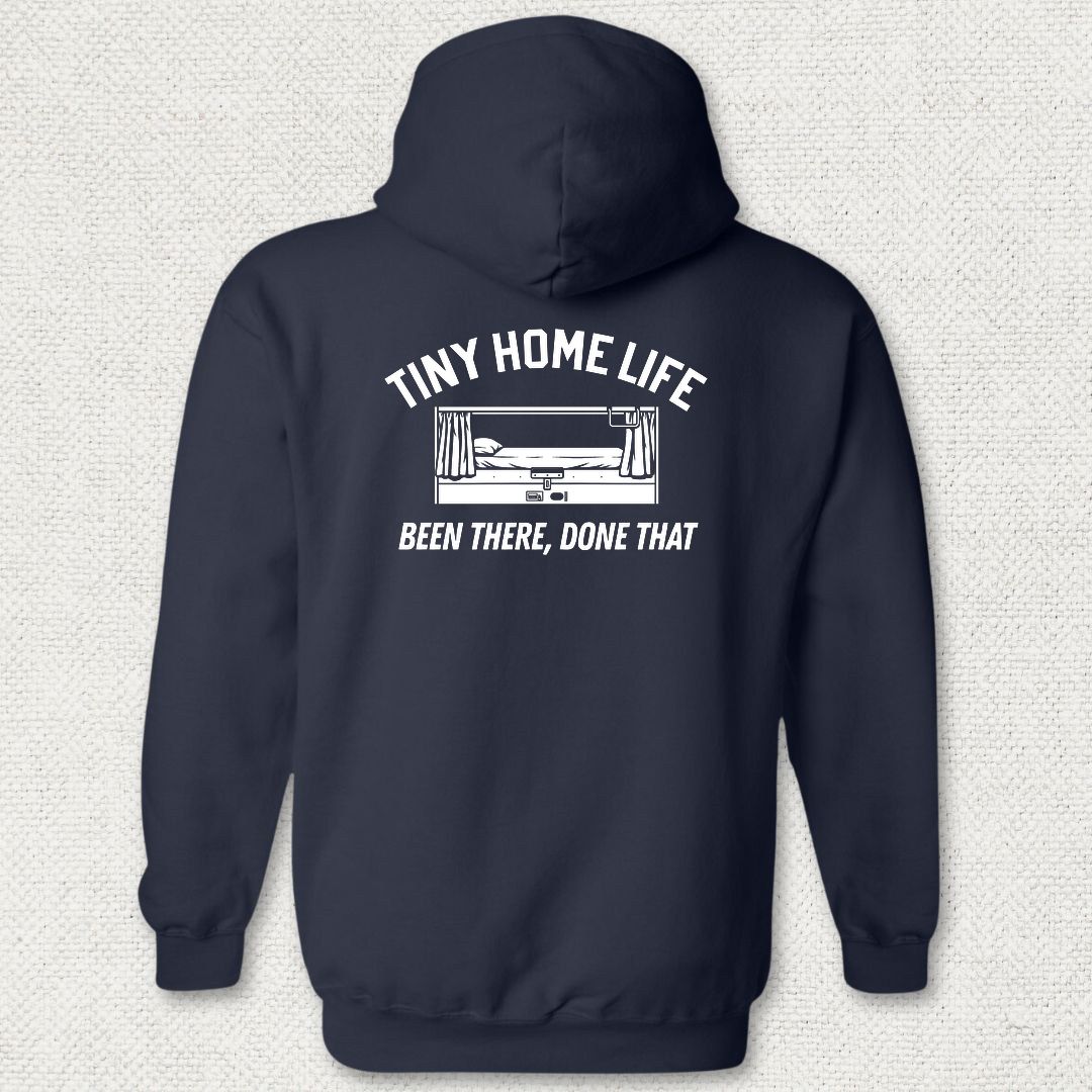 Tiny Home Life Hoodie - Navy