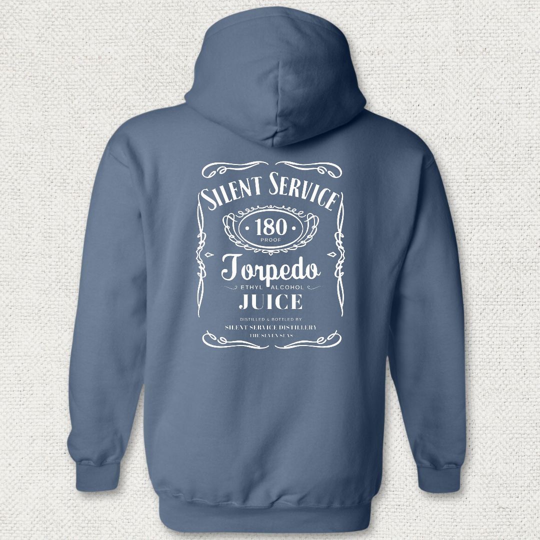 Torpedo Juice Hoodie - Heather Navy